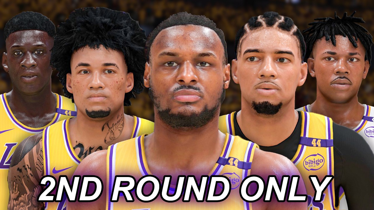I Rebuilt An NBA Team With Only Second Round Picks