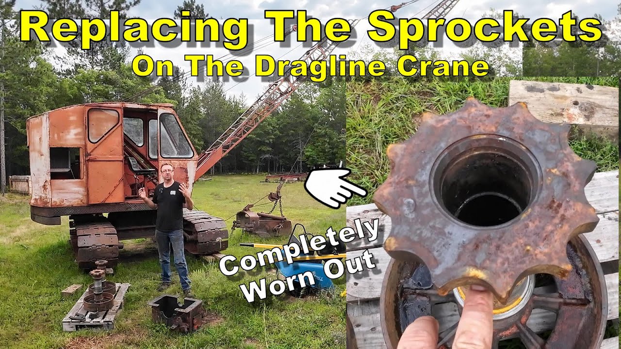 Sprocket Replacement On A Bantam C35 Crane | Heavy Equipment Repairs