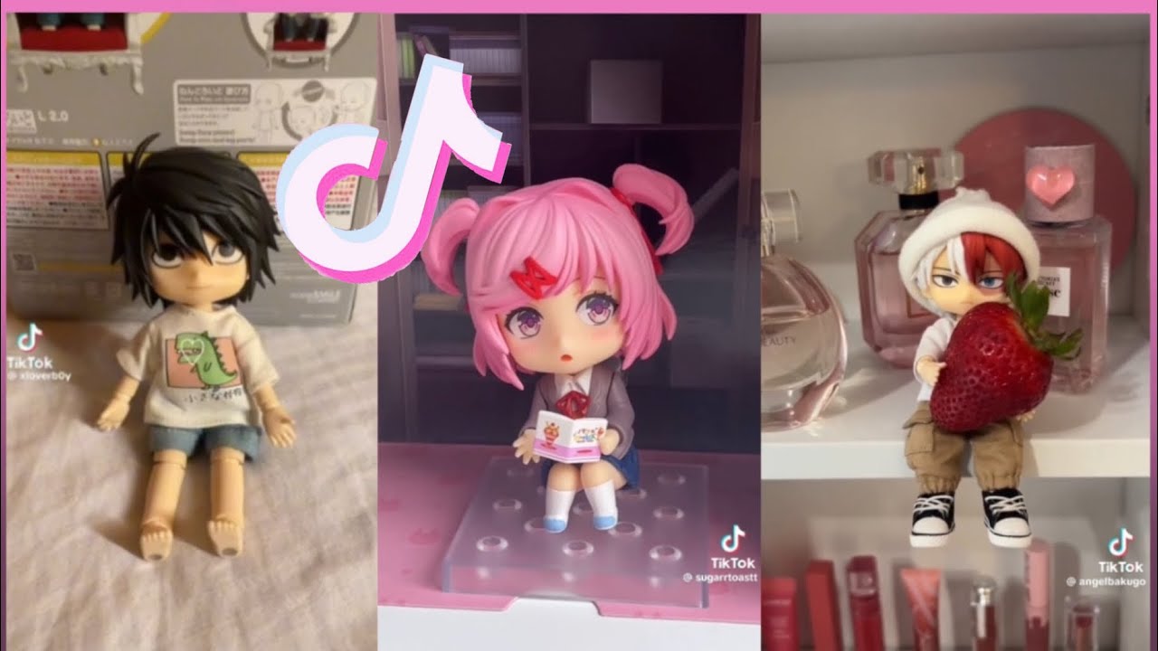 nendoroid // anime // unboxing // stopmotion // marissalolz // tiktok compilation ep.1