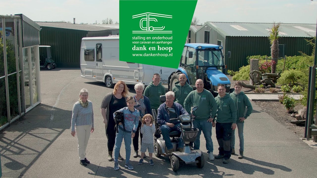 Welkom bij caravanbedrijf Dank en Hoop