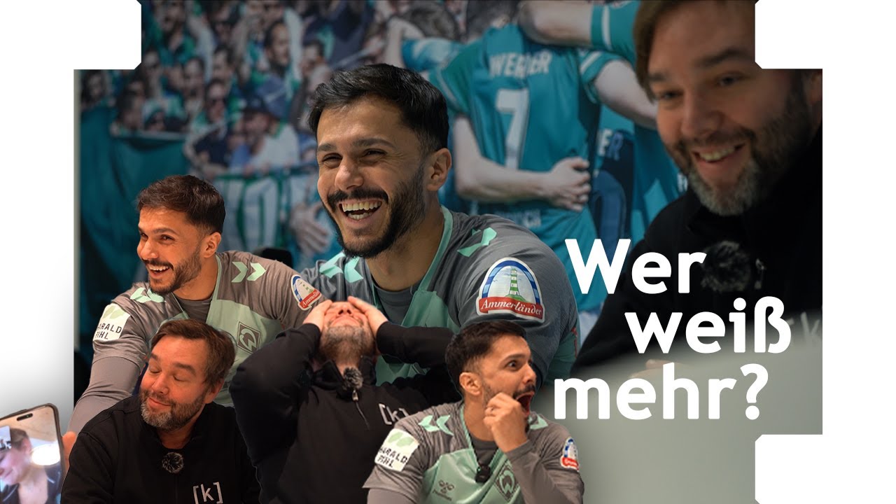TEAM [k]! | WER WEIß MEHR? - Unser Quiz mit Leonardo Bittencourt (Werder Bremen)