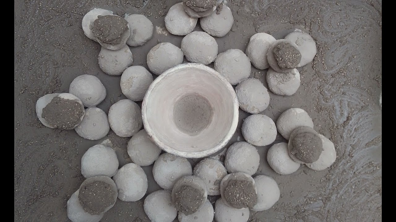 ASMR: SAND CEMENT💨 DRY CRUMBLING❤ ON FLOOR + CLAYPOT🌪️ #sandmentcrushing  #crunchycrumbles #asmr