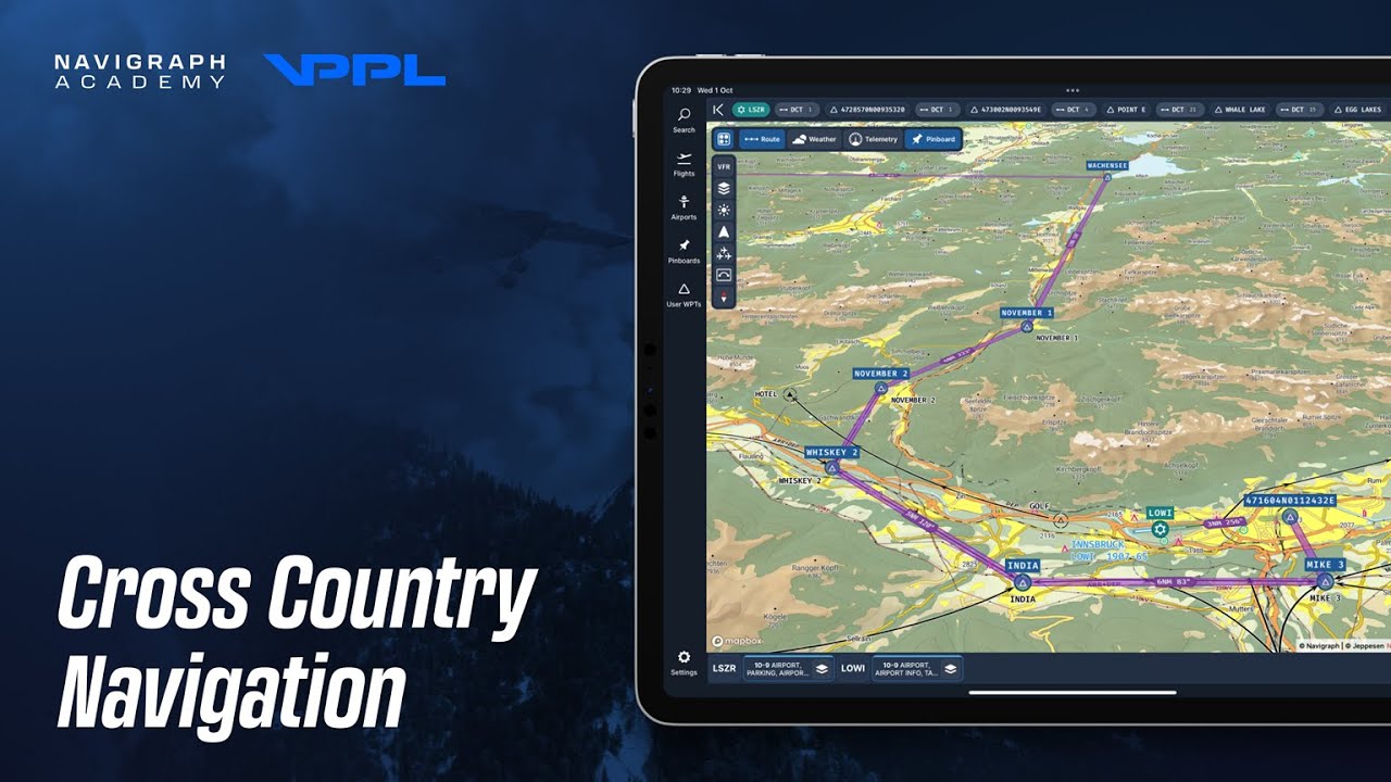 Flying the Alps Using Real Pilot Techniques – Lesson 12, Virtual PPL | Navigraph Academy