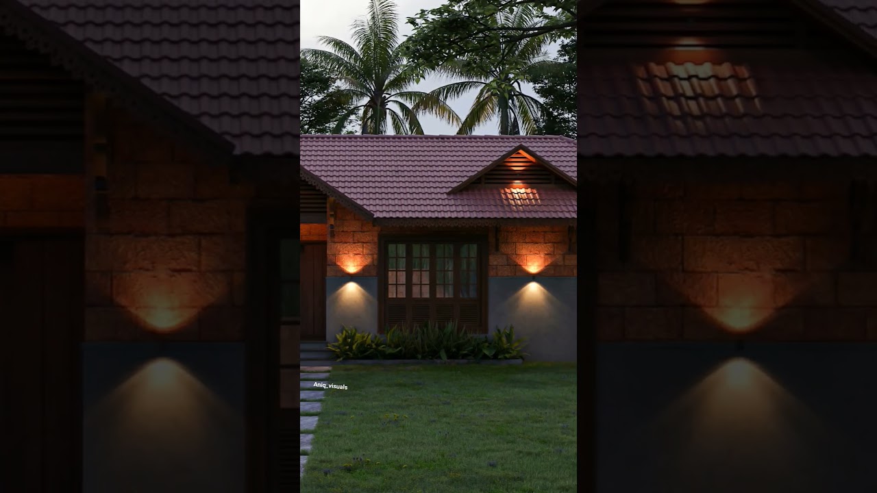 Traditional Kerala Budget friendly Cute home. #housedesign #keralahousedesign