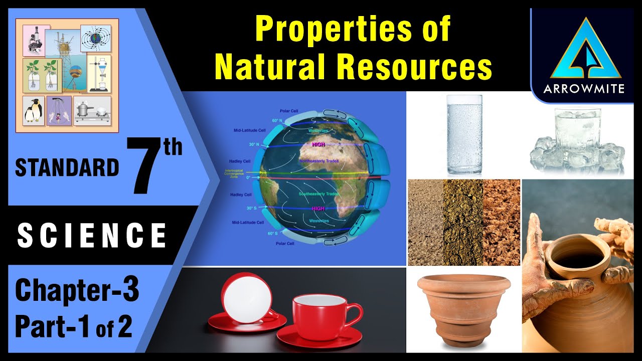 Properties of Natural Resources | Std 7 | Science | Chapter 3 | Part 1/2 | Maharashtra Board
