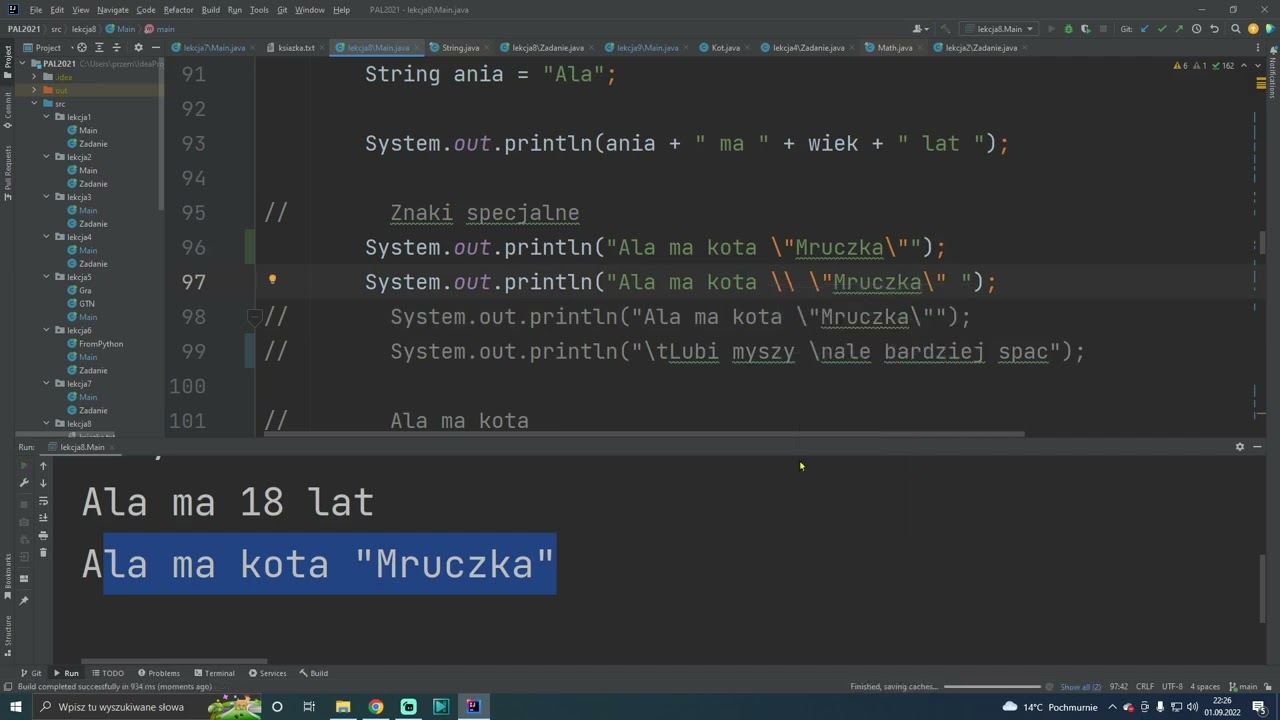 Java - String - Kompletny Kurs Programowania - [Lekcja 24]