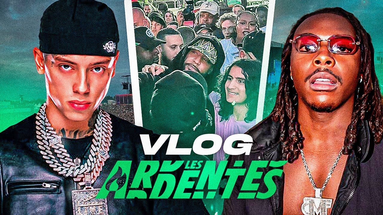 4 JOURS INTENSES AUX ARDENTES (BOOBA, FREEZE CORLEONE, CENTRAL CEE, ZOLA, HAMZA, DVM...)
