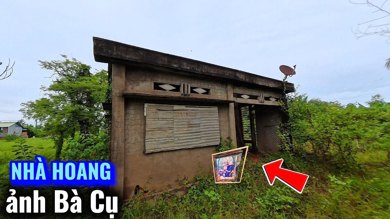 Chỉ còn tấm hình bà cụ trong ngôi nhà hoang gia đình đi mãi không trở về