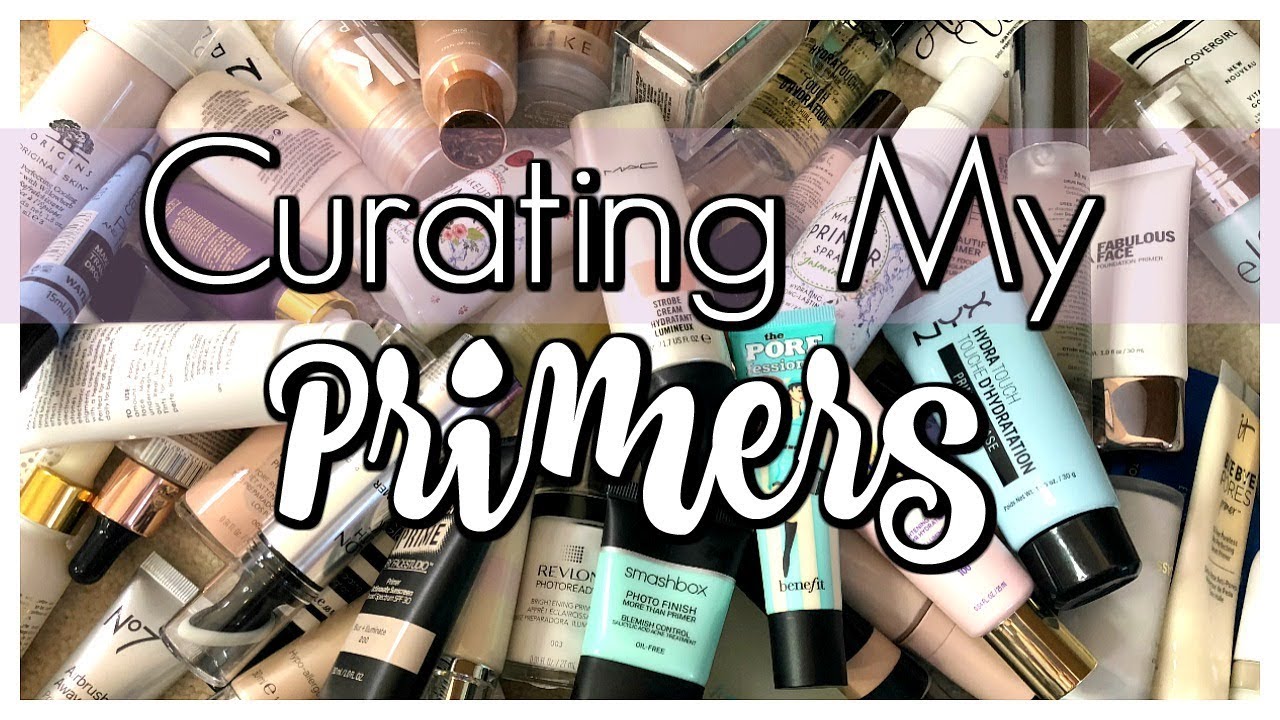 DECLUTTER | Curating my PRIMER Collection & Keeping Only a FEW!!