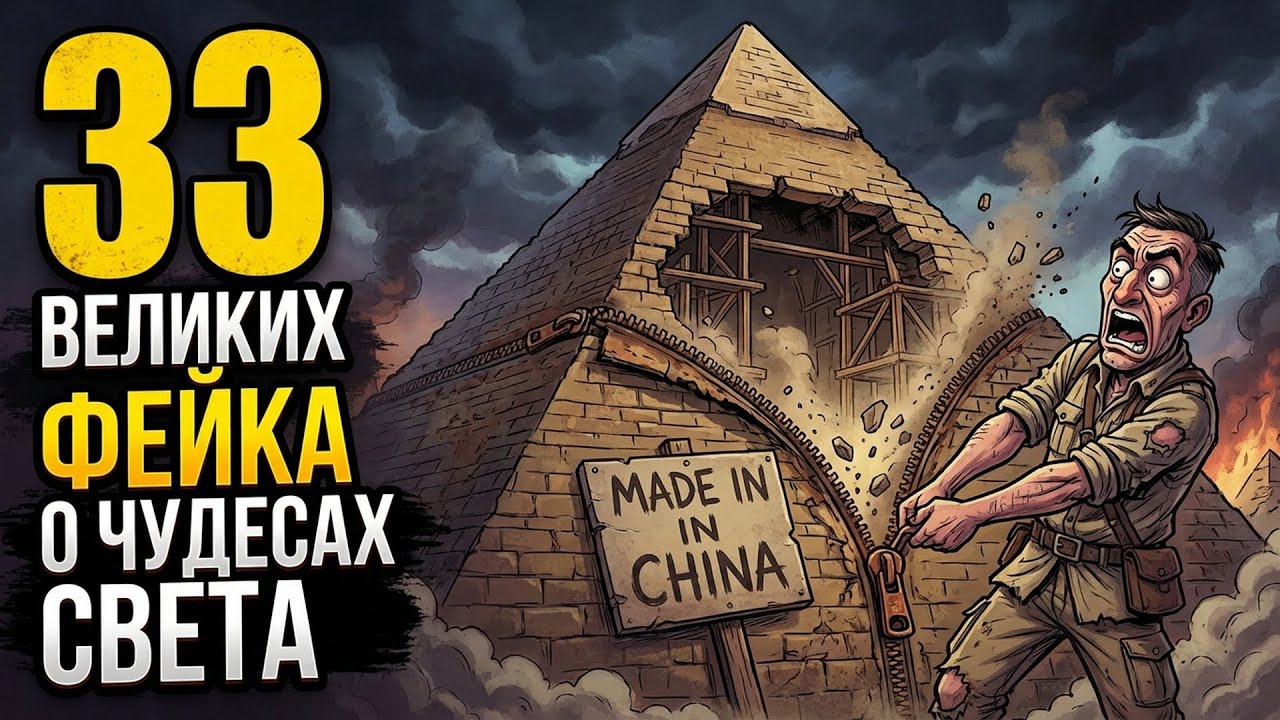 33 ФЕЙКА о Чудесах Света: Историческая ложь мирового масштаба