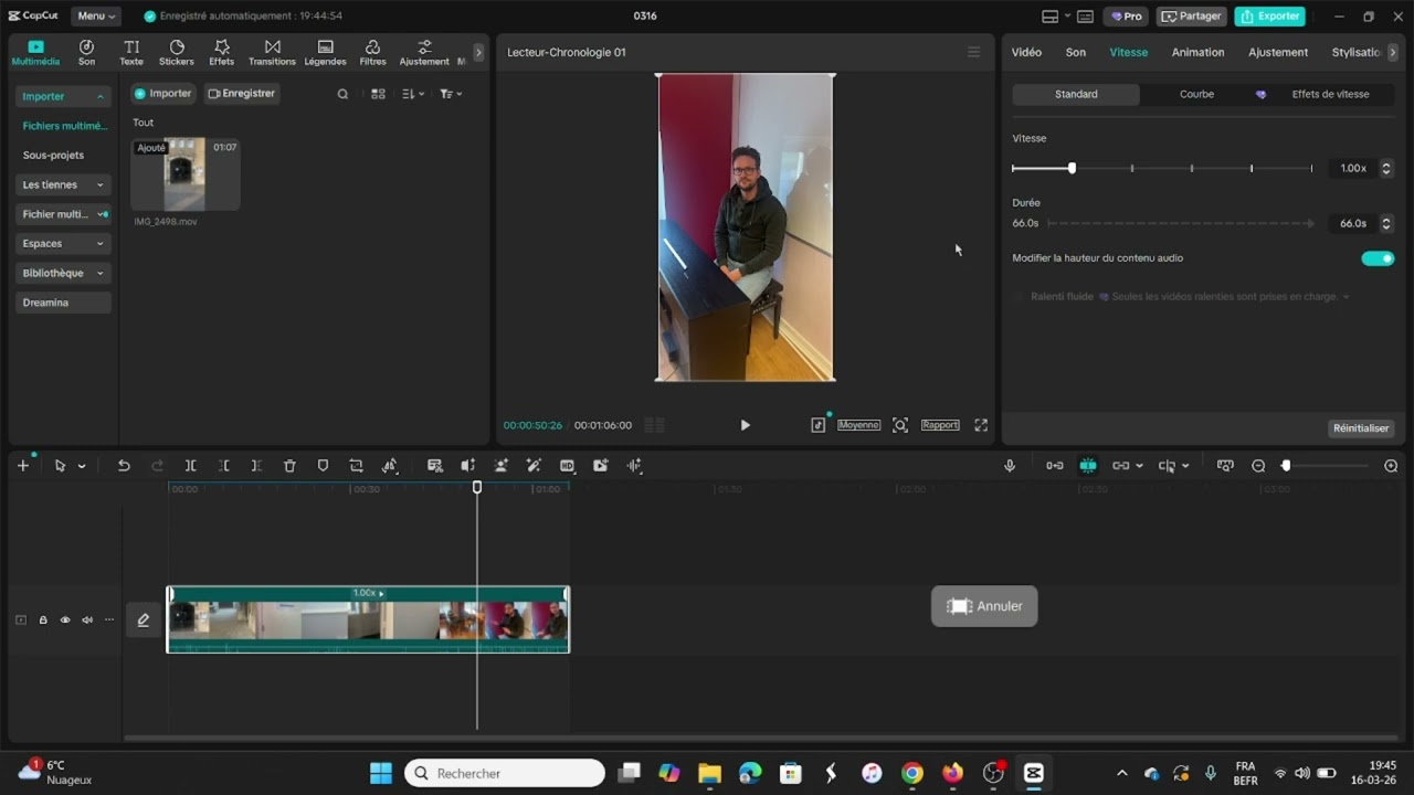 Community Manager - Accélérer une vidéo avec des images clés