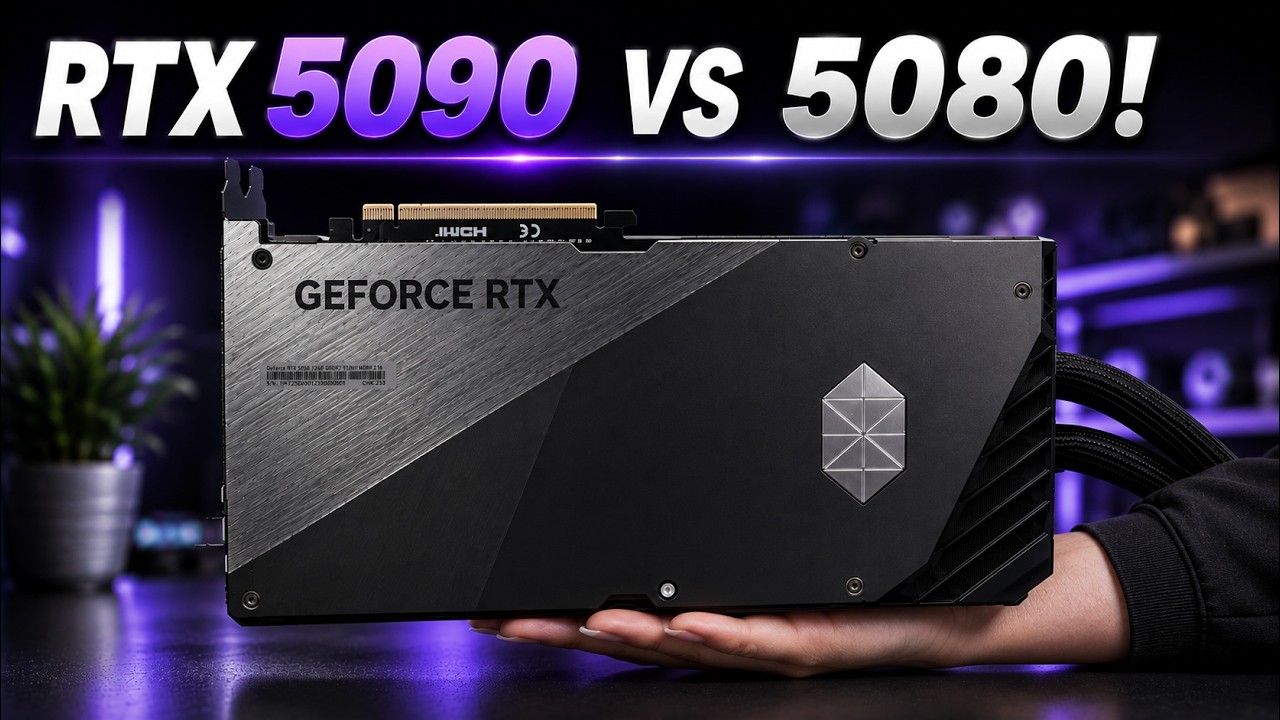 Не совершайте ошибку на 2000 долларов! RTX 5080 против 5090