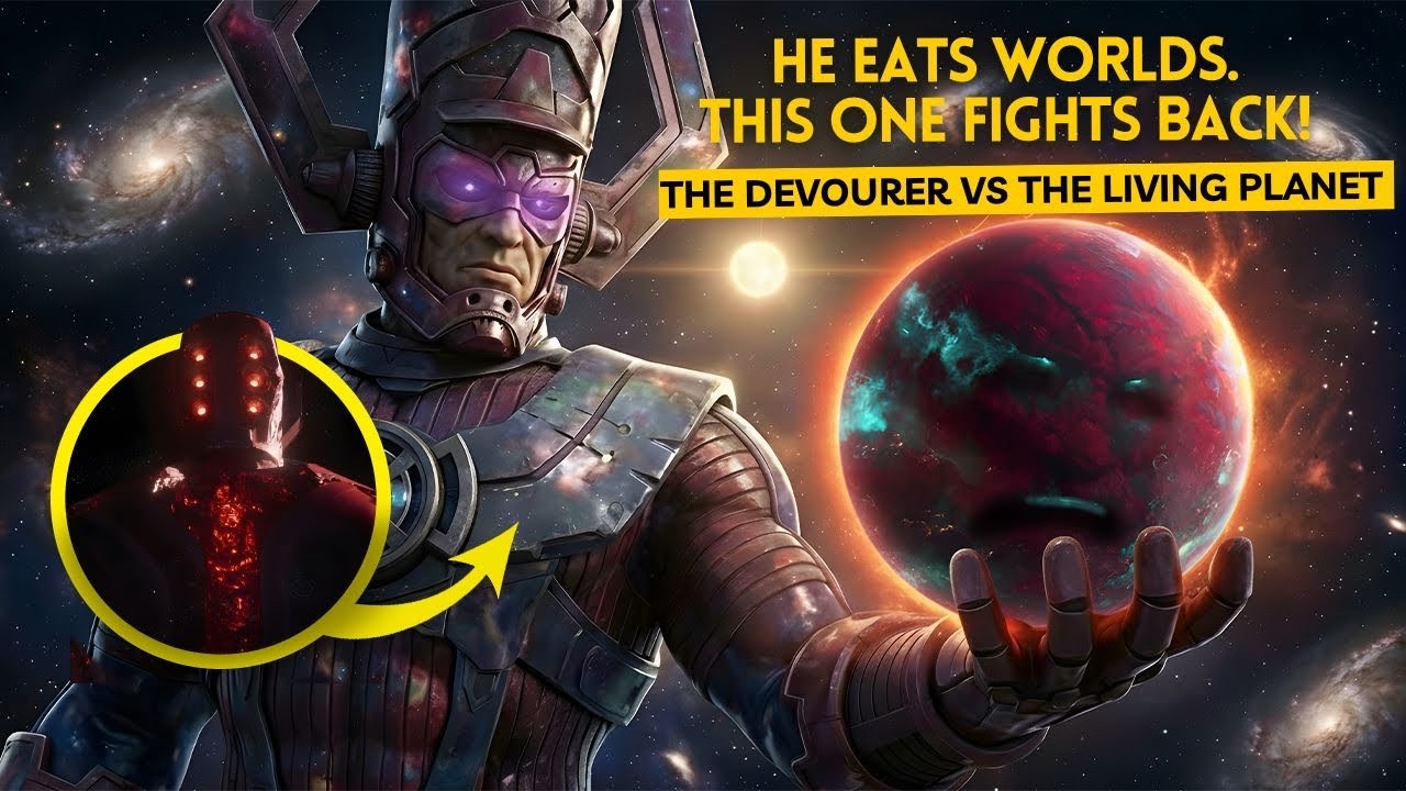 Ego vs Galactus: Can The Living Planet Survive The Devourer?