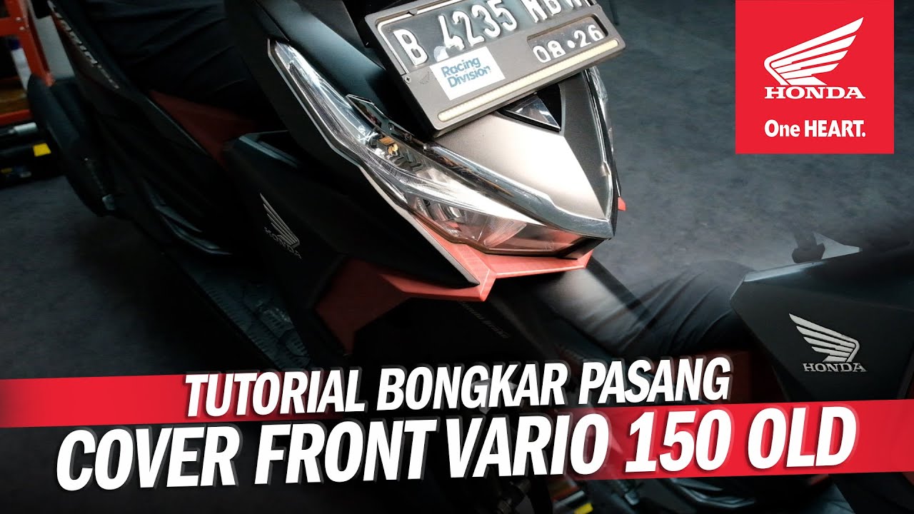 Tutorial Bongkar Pasang Cover Front Vario 150 OLD #hondacengkareng #honda #vario150 #vario150old