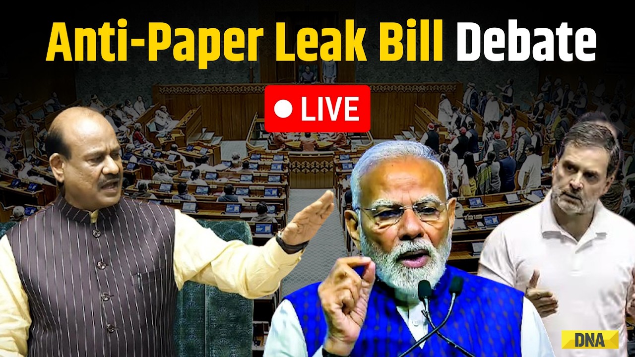 Lok Sabha Live: Big Anti-Paper Leak Debate In Parliament | BJP vs Congress | Parliament Live Today