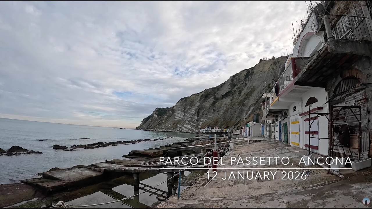 A Peaceful Walk in Parco del Passetto | Ancona March Italy 🇮🇹  4K HD #italy #marche