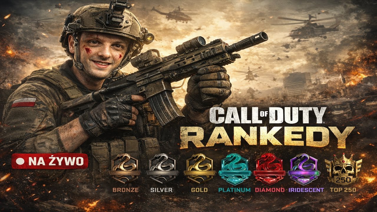 🔴 [NA ŻYWO]: RANKED GRIND! |M&K| !komendy !donate