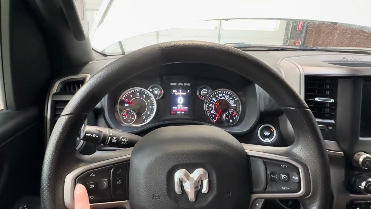 2023 ram 1500 сброс срока службы масла