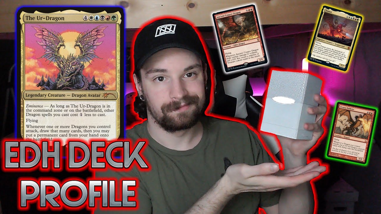 DRAGONS ARE STILL COOL, RIGHT?!?! - Casual EDH Deck Profile (5 Color The Ur Dragon Tribal)