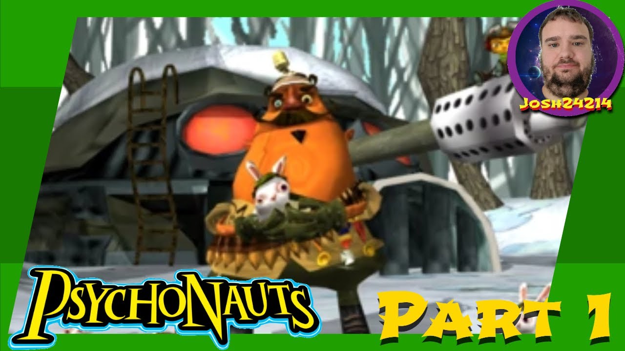 Let's Play Psychonauts (PS4) - Part 1 - The Human Mind....