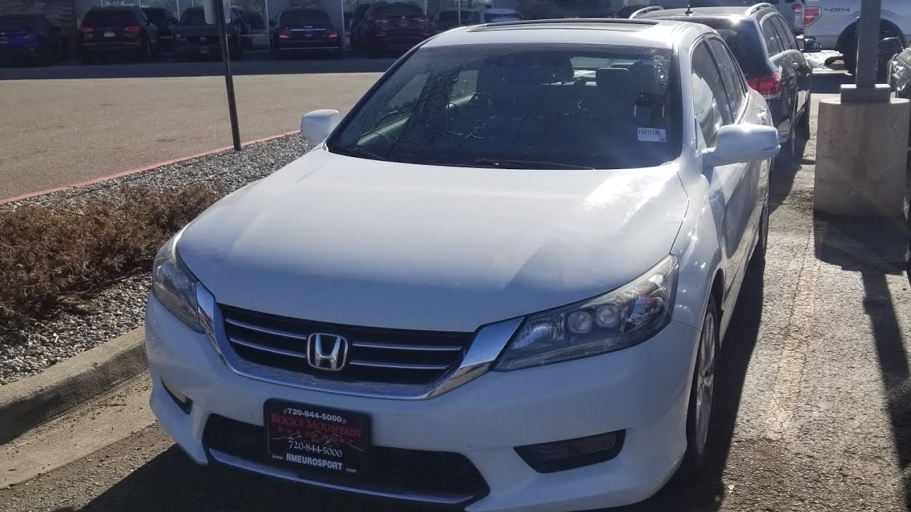2014 Honda Accord Touring V6 Start Up, Exhaust, and In Depth Tour