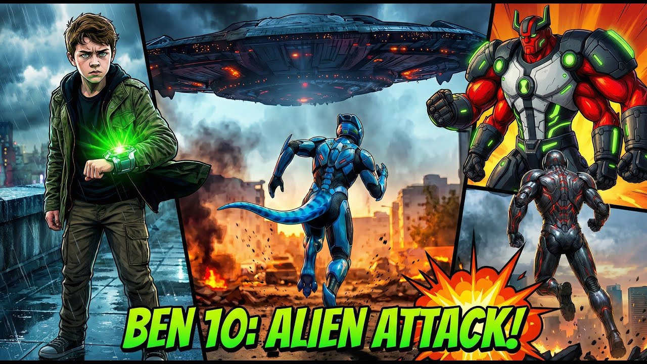 BEN 10: ALIEN ATTACK! Can Ben Stop the Invasion?