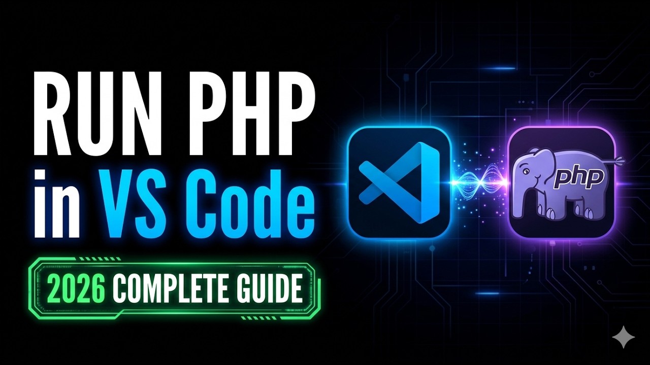 How to Run PHP in Visual Studio Code 2026 | Complete Setup Guide