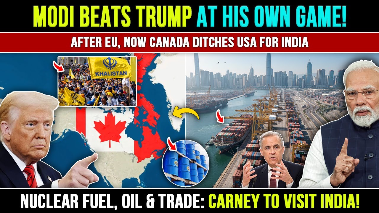 What Modi Did to WIN the India US Trade War Against Trump? | India Canada FTA | Indian Economy News