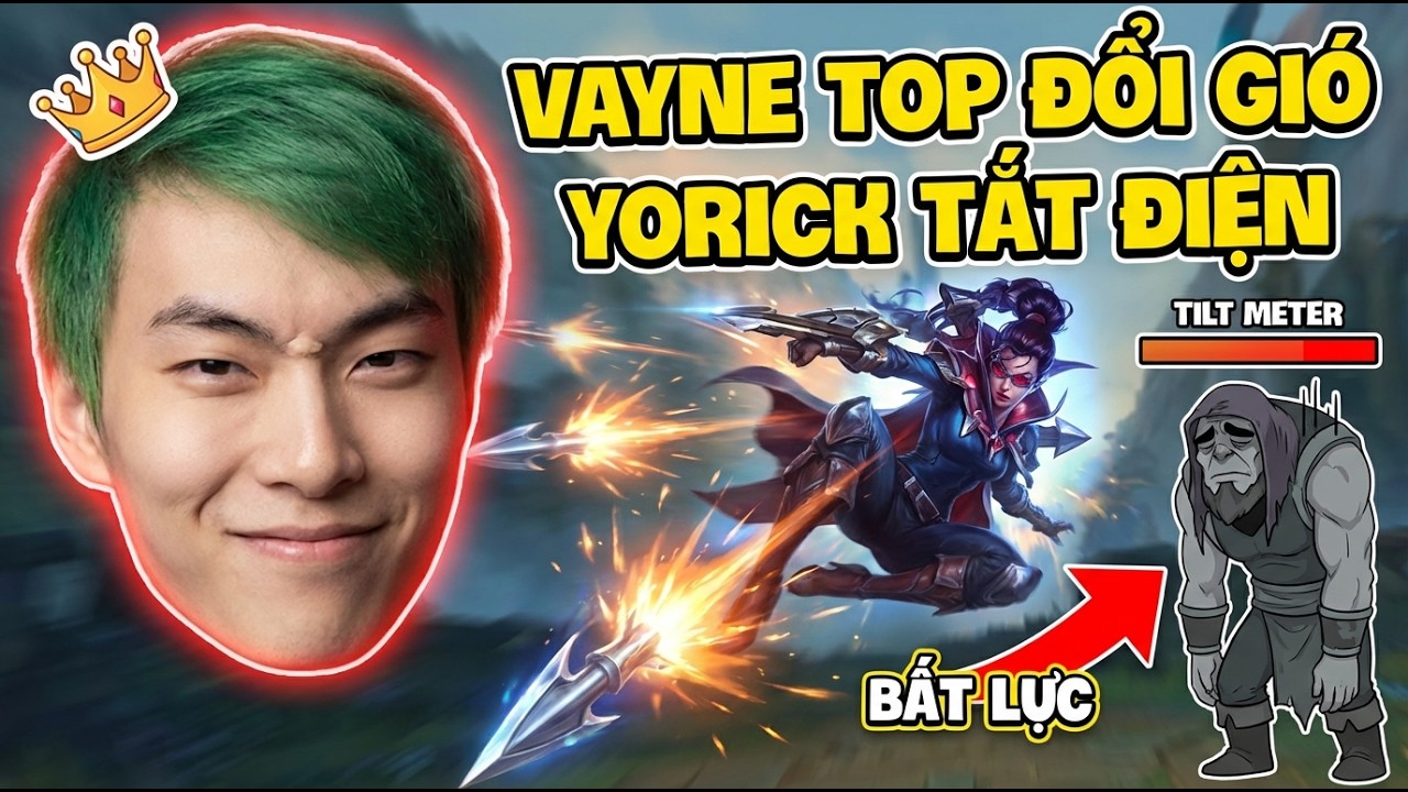 Thuyết minh | Sally đổi gió mang Vayne đi top. Yorick trầm cảm!