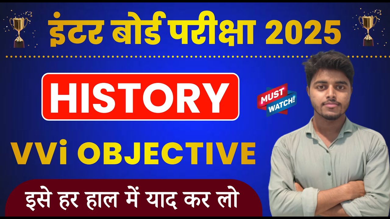 12th History mcq | History Class 12 Objective 2025 | Class 12 History Important Objective Question