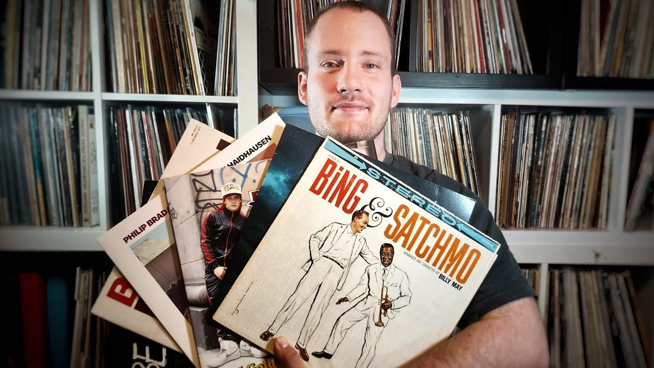 Schallplatten vom Flohmarkt mit echten Überraschungen ! 