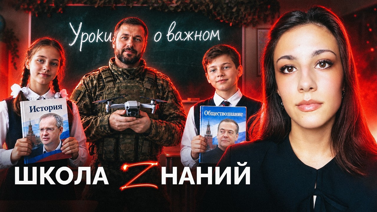 Что происходит в школах военной России? Лекции СВОшников, учебники Мединского и Медведева, цензура
