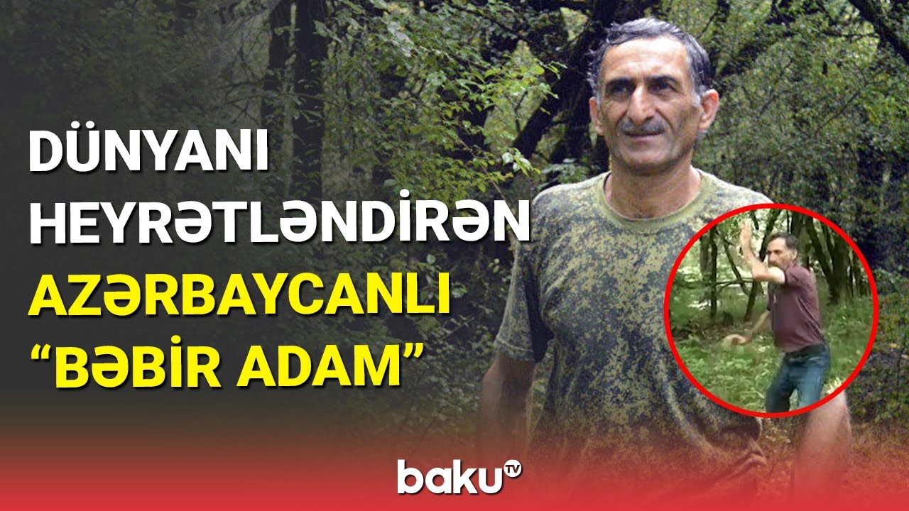 Dünyanı heyrətləndirən azərbaycanlı 
