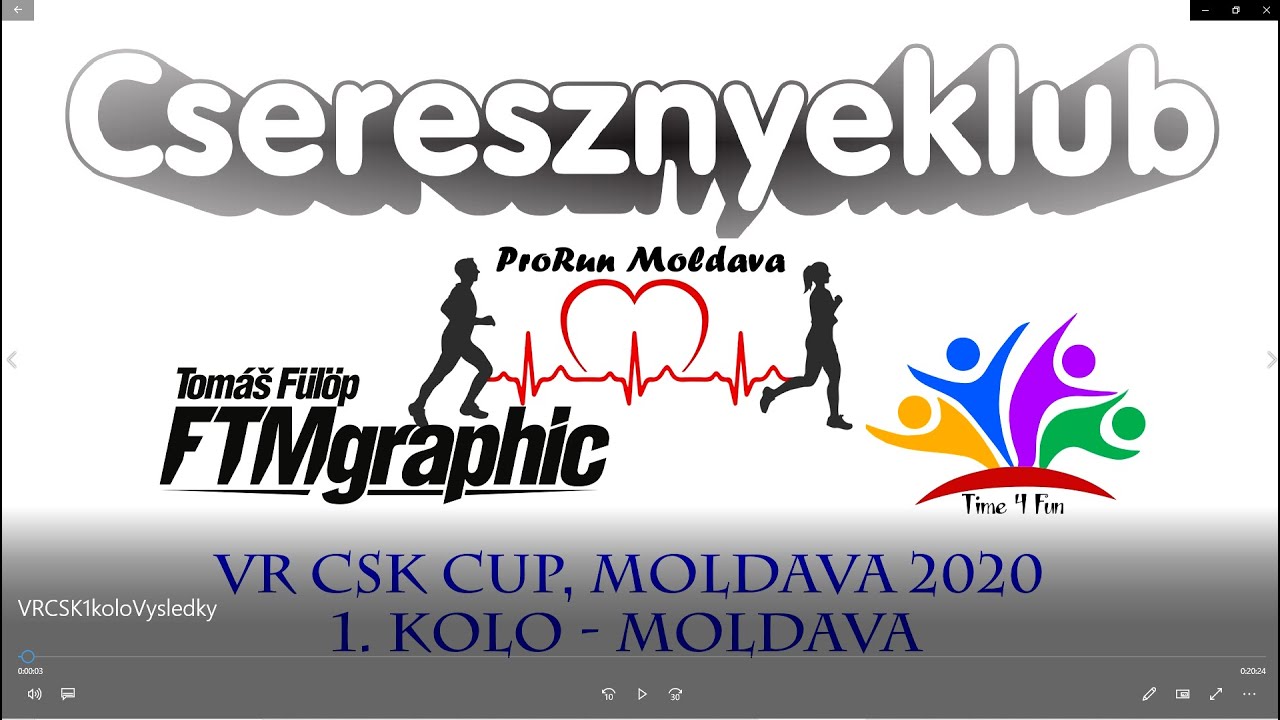 V&yacute;sledky 1.kolo VR CsK CUP Moldava
