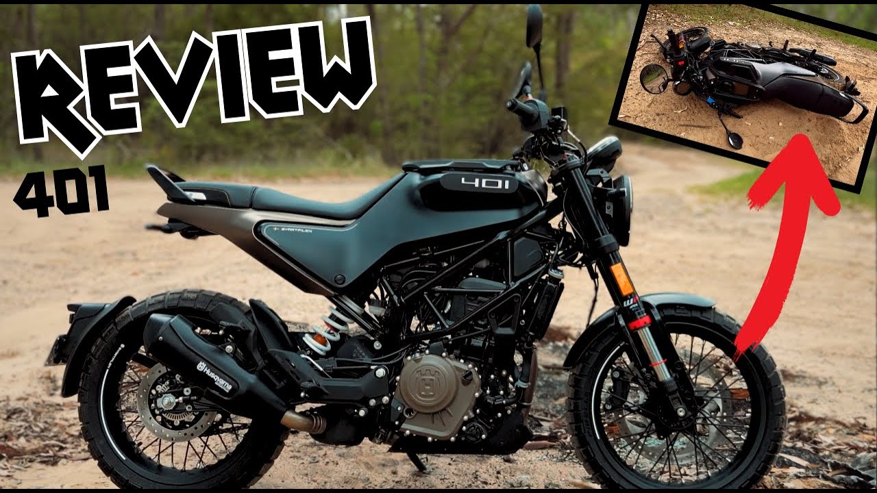 ОБЗОР Husqvarna 401, характеристики, первое впечатление, тест на дороге и бездорожье, КРАШ