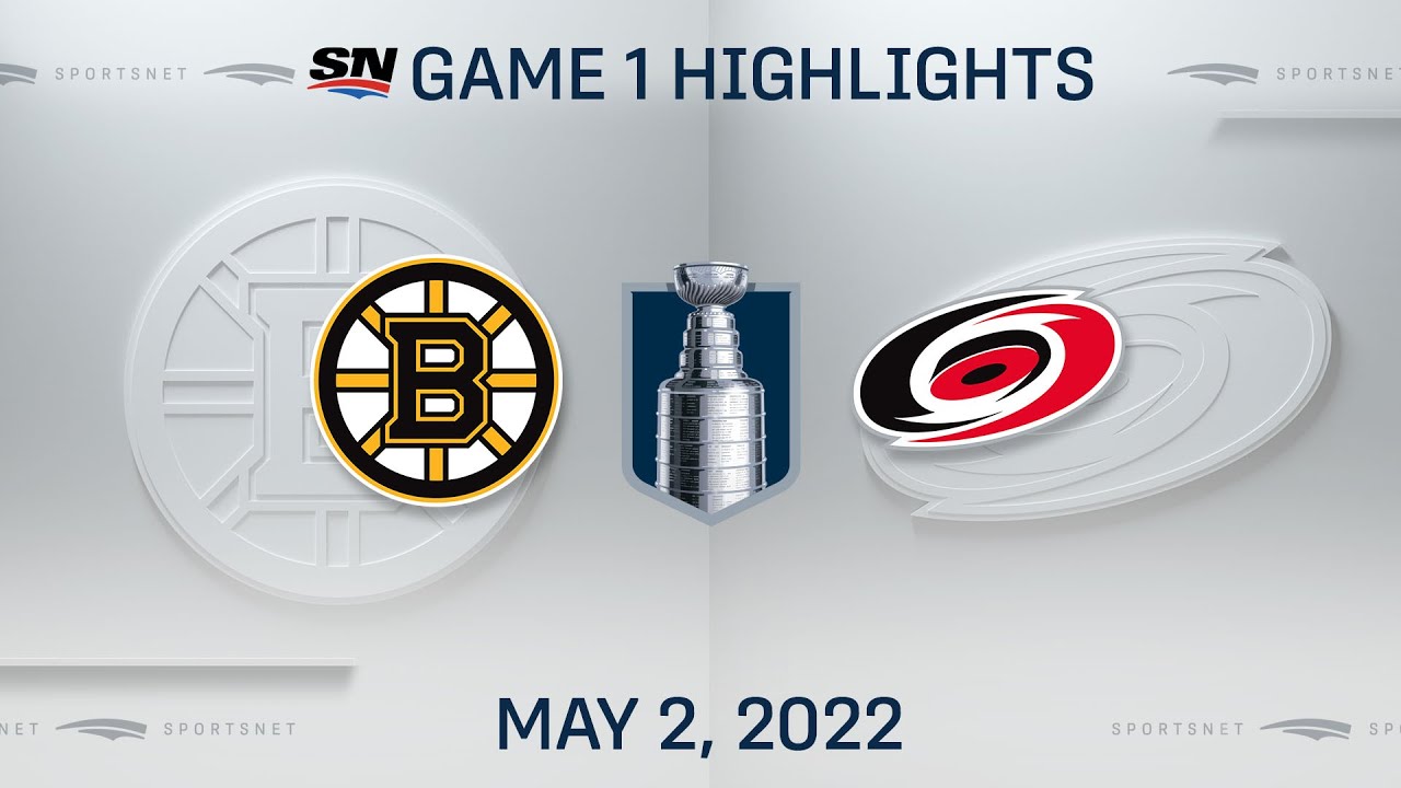 NHL Playoff Highlights | Bruins vs. Hurricanes | Game 1 - May 2, 2022