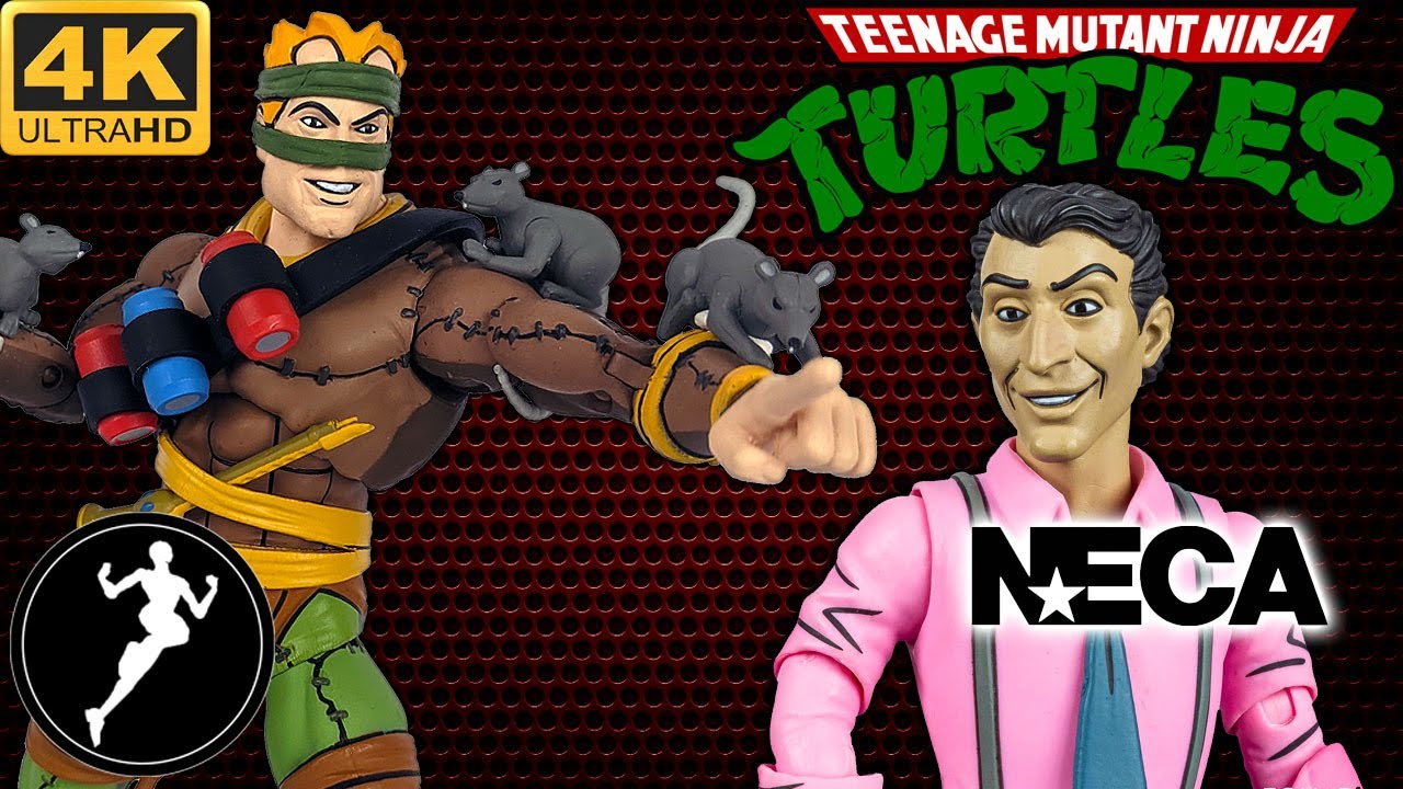 Обзор фигурки Черепашки Ниндзя/TMNT(Neca). Крысиный Король и Вернон