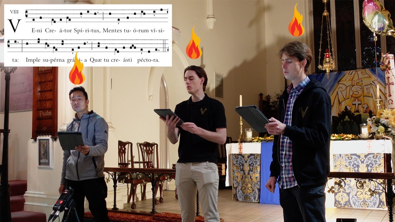 VENI CREATOR SPIRITUS (Gregorian chant + organ)