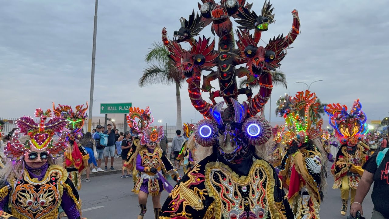 🎊🎺Diablada Corazón de Arica ~ Carnaval Con la Fuerza del ☀️ Arica 2025🎊🎺