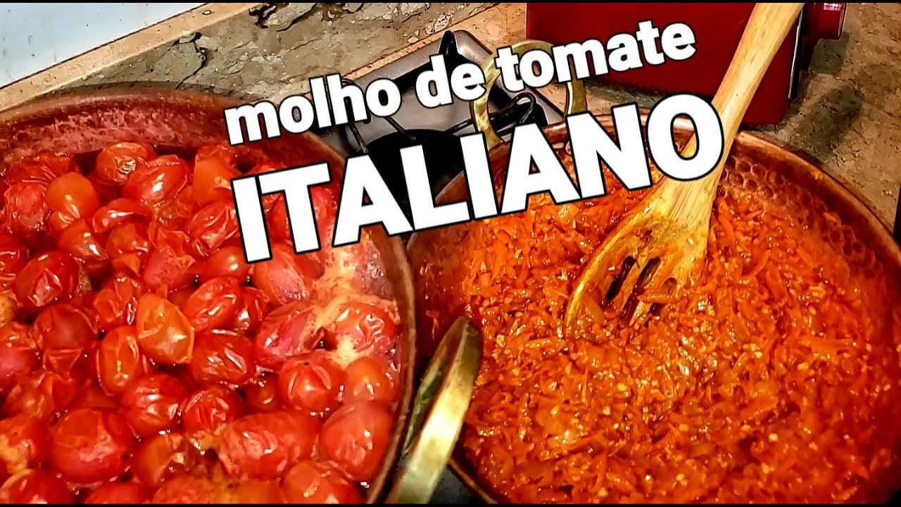 MOLHO DE TOMATE LEGÍTIMO (Segredos de família que ninguém conta)