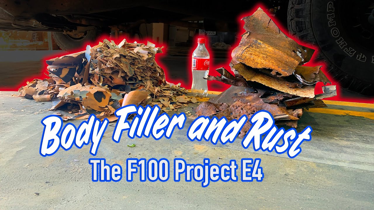 Ford F100 Project - Part 4 - rust and body filler...