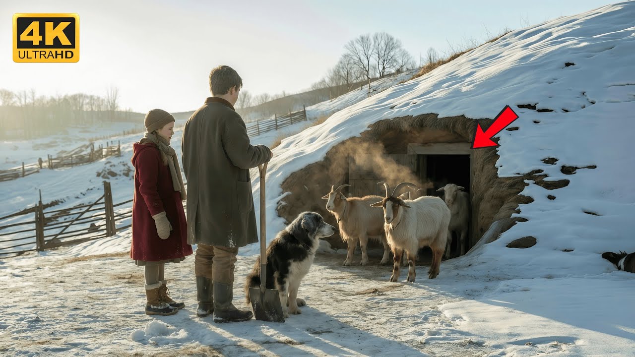 They Mocked Two Poor Children For Building A Barn Into The Hill — Until A Blizzard Proved Them Right