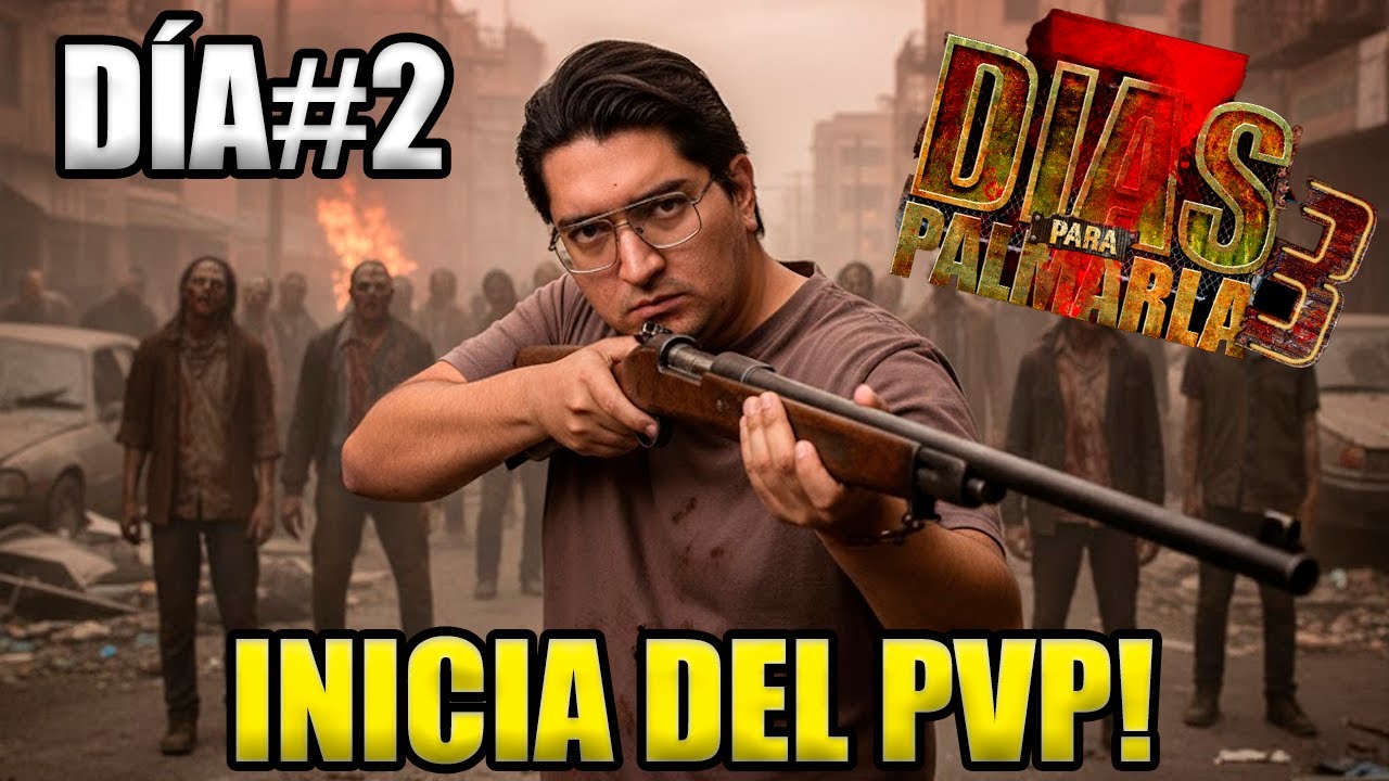 7 DÍAS PARA PALMARLA 3, DÍA 2 CON BASE EN EL DESIERTO Y BUNKER MILITAR! HOY EMPIEZA EL PVP.