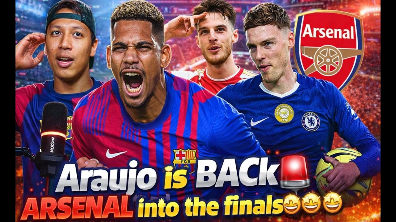 Araujo scores on return!🤯FCB 2-1 Albacete | Arsenal humbles Chelsea 🤩🚨
