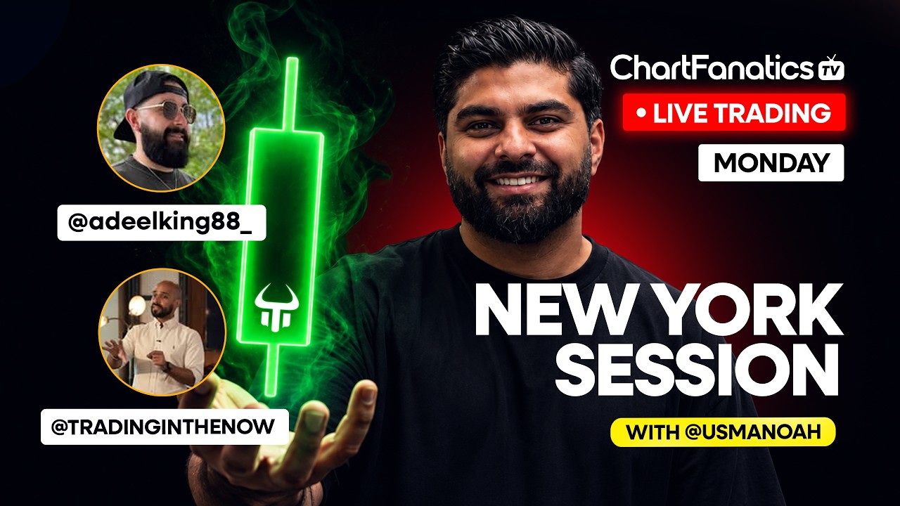 LIVE TRADING: Chart Fanatics TV - Monday 8/17/26
