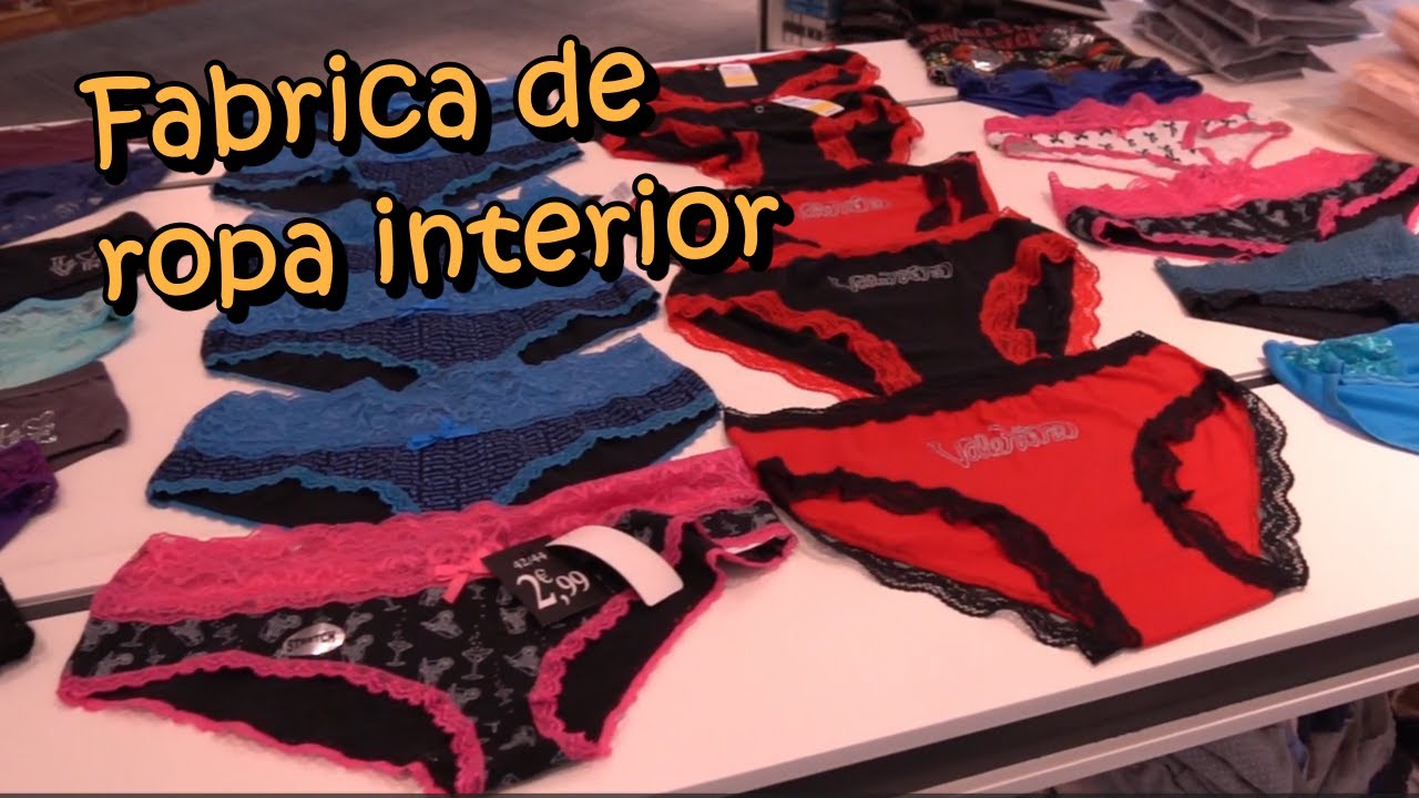 Fabrica de ropa interior! Visita completa @ China