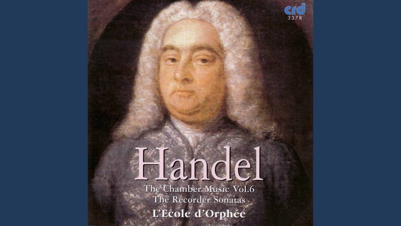 Sonata in G Major, HWV 358: Allegro - Adagio - Allegro