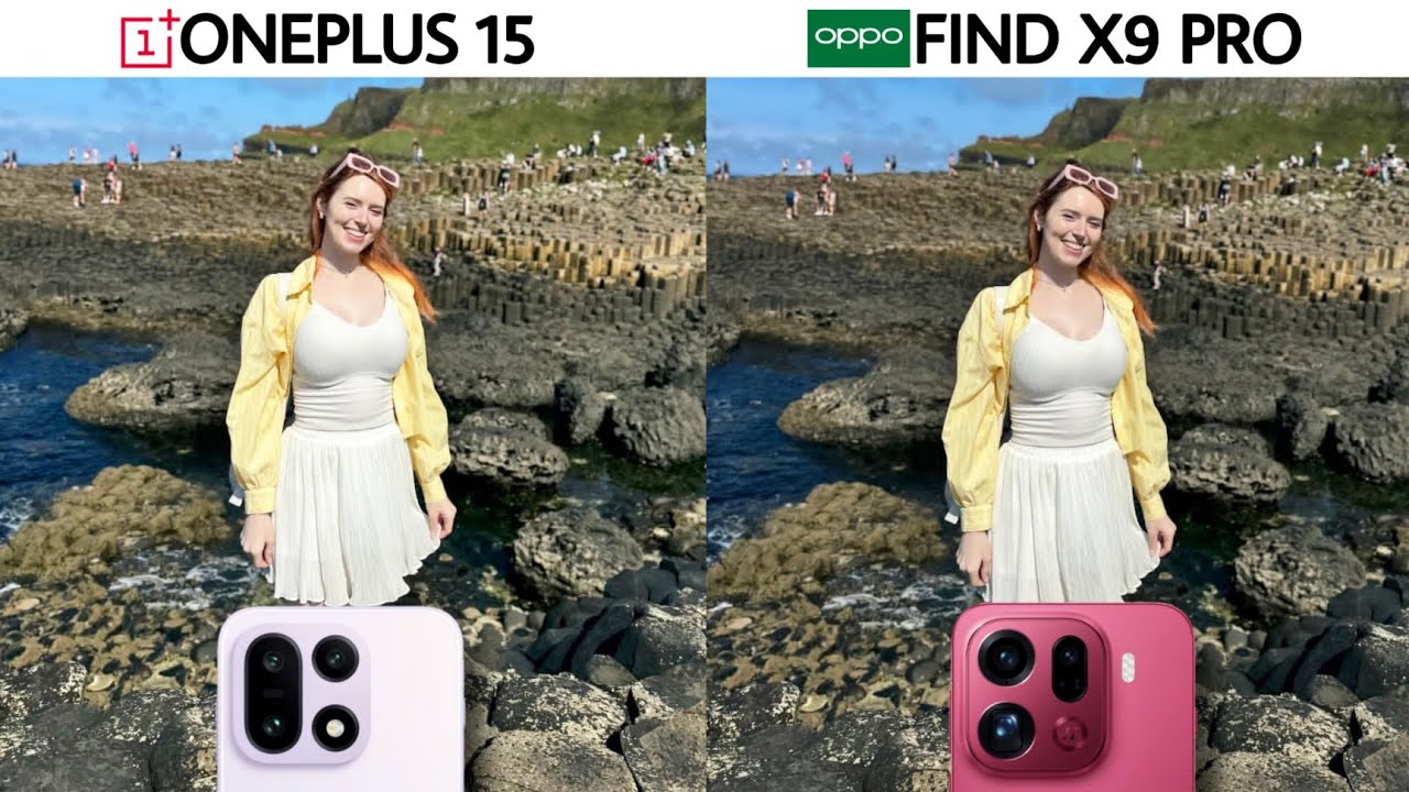 Сравнение тестов камер OnePlus 15 и Oppo Find X9 Pro