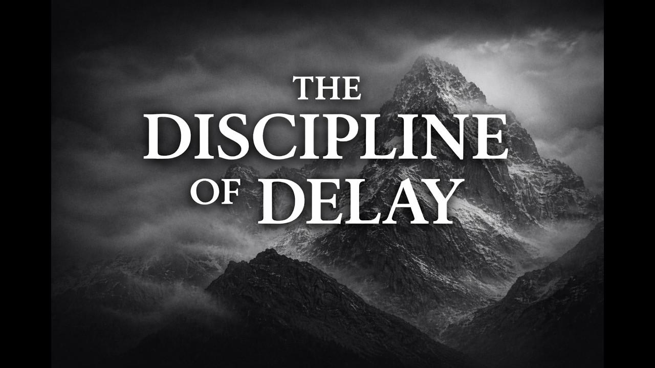 The Discipline of Delay