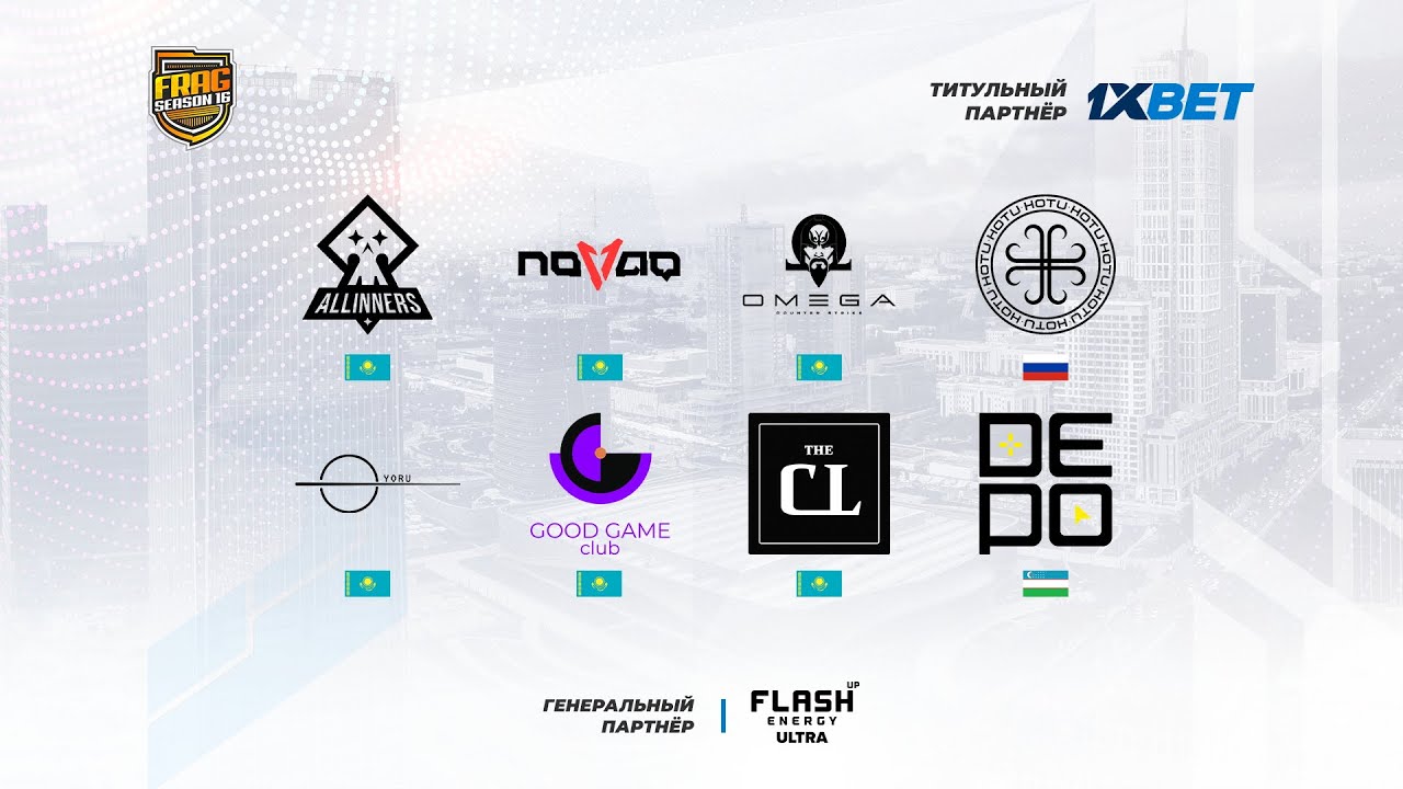 1XBET FRAG S16 - CLOSED QUAL - DAY 2